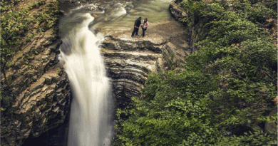 آبشار ویسادار | عاشقان طبیعت ایران | آبشار ویسادار سومین آبشار بزرگ استان گیلان می‌باشد