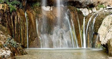 آبشار سمیرم | عاشقان طبیعت ایران | آبشار سمیرم اصفهان