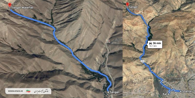 آبشار سنگان | عاشقان طبیعت ایران | روستای سنگان | طبیعتگردی در تهران