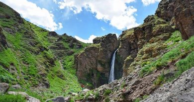 آبشار کرکری | عاشقان طبیعت ایران | آبشار کرکری مشگین شهر | آبشار گورگور