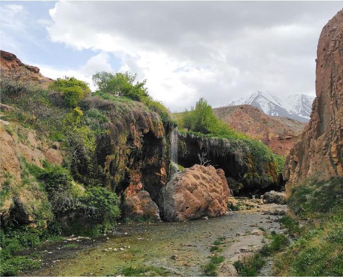 آبشار آسیاب خرابه | عاشقان طبیعت ایران | آسیاب خرابه جلفا