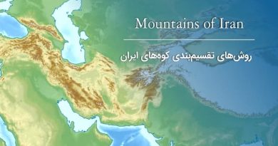 کوههای ایران | عاشقان طبیعت ایران | روشهای تقسیم بندی کوههای ایران