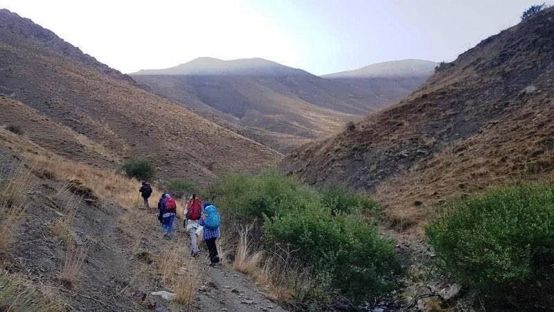قله دونا | عاشقان طبیعت ایران | صعود به قله دونا | ترک مسیر قله دونا