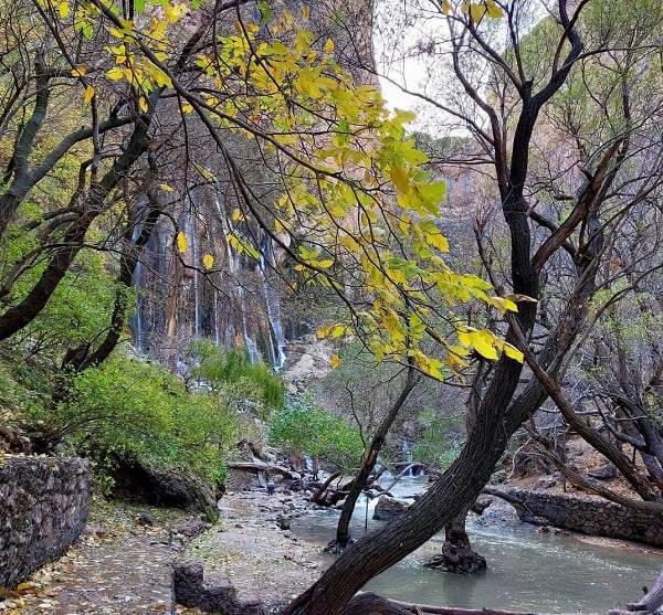 آبشار مارگون | عاشقان طبیعت ایران | بزرگترین آبشار چشمه ای جهان