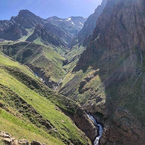 سیاه کمان | عاشقان طبیعت ایران | صعود به قله سیاه کمان | دره نفت چاک